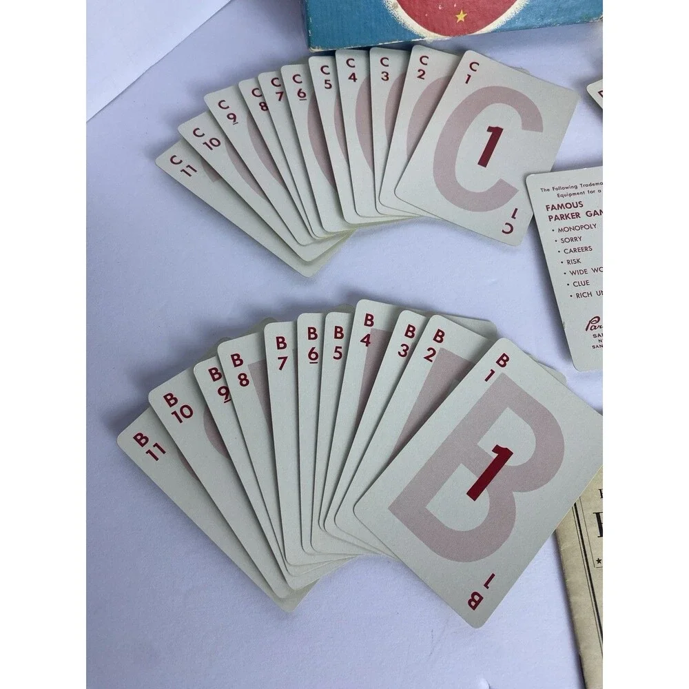 Parker Brothers 1942 rummy